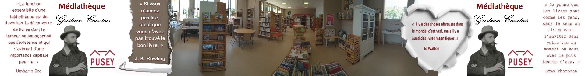 Médiathèque de Pusey